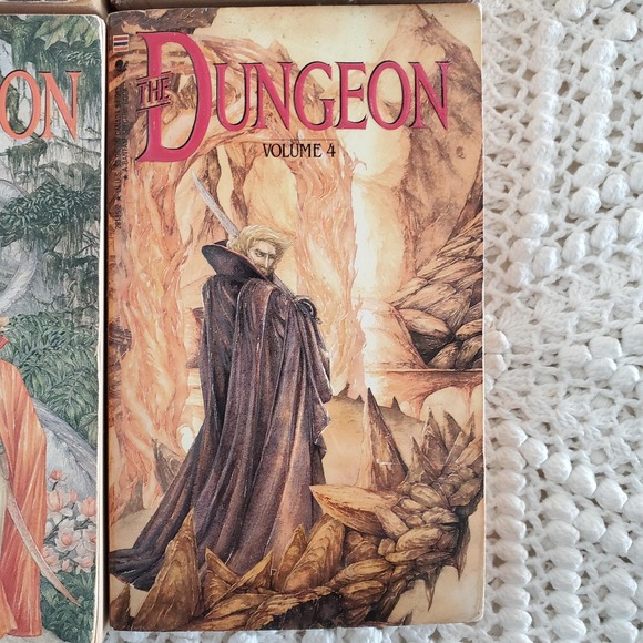 Vintage‎ The Dungeon Vol 1-4 Philip José Farmer Fantasy Paperbacks Set Bantam - Picture 5 of 9